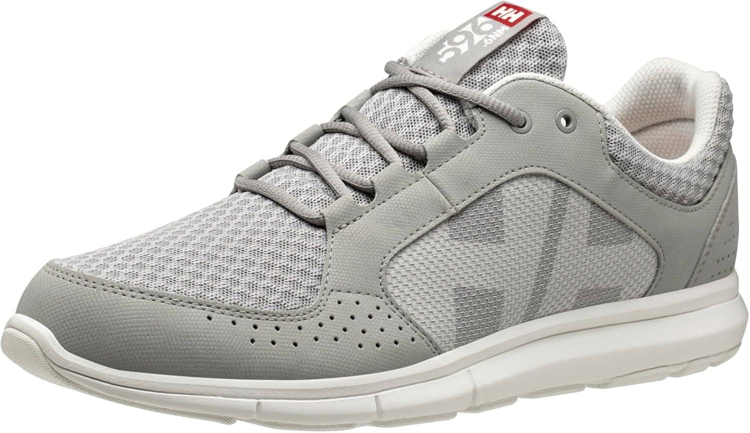 imageHellyHansen Ahiga V4 HP Boat Shoes for Men Breathable Lightweight and HardWearing Textile with EVA Cushion Midsole and Rubber Traction OutsoleNew Light Grey