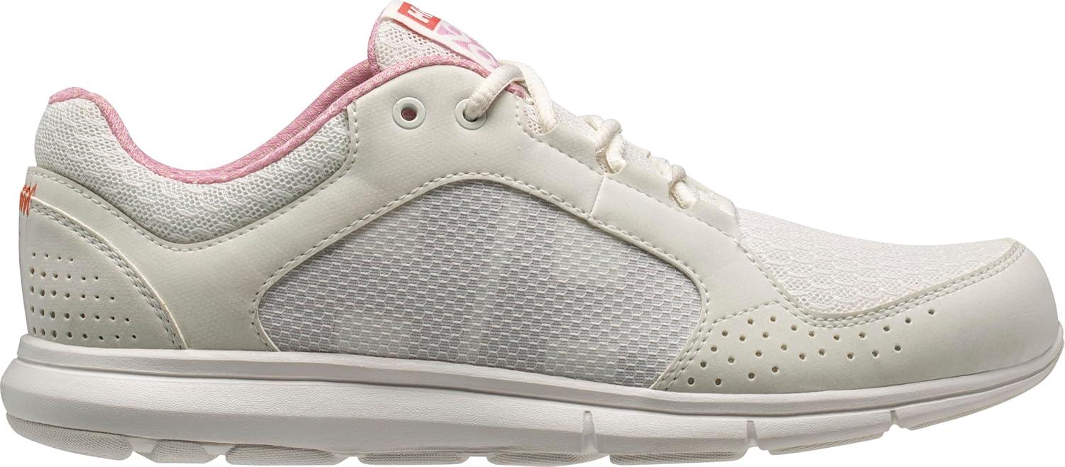 imageHellyHansen Ahiga V4 Sailing Sneakers for Women with QuickDry Construction Eva Insole and Rubber Outsole013 Off WhitePink Sorbet