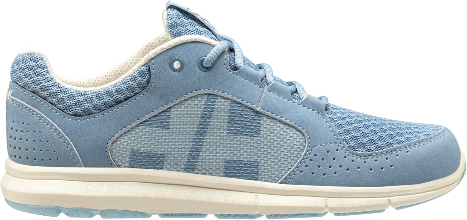 imageHellyHansen Ahiga V4 Sailing Sneakers for Women with QuickDry Construction Eva Insole and Rubber OutsoleWindy Blue