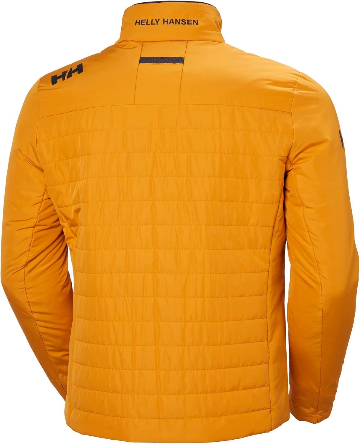 imageHellyHansen Crew Insulator Jacket 20 Men Lightweight Warm Sailing Jacket Water Resistant Windproof Primaloft Insulation328 Cloudberry