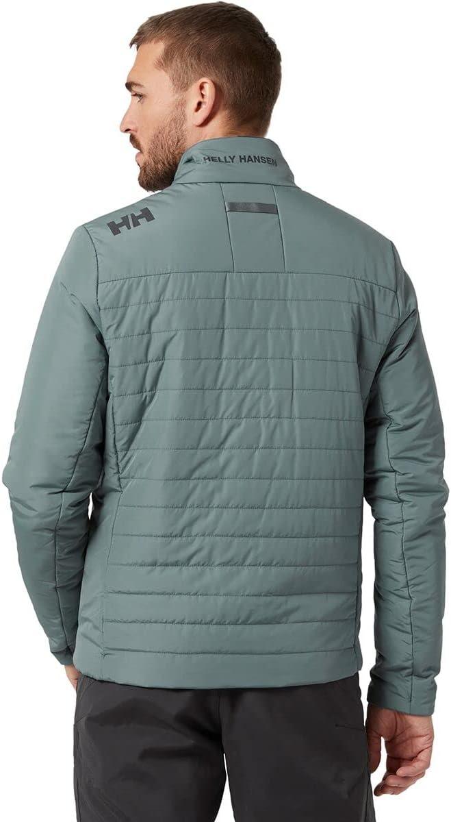 imageHellyHansen Crew Insulator Jacket 20 Men Lightweight Warm Sailing Jacket Water Resistant Windproof Primaloft Insulation591 Trooper
