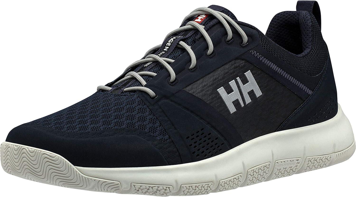 imageHellyHansen F1 Offshore Sailing Sneakers for Men QuickDry Mesh Boat Shoes NonMarking Traction Sailing Footwear597 NavyGraphite BlueOff