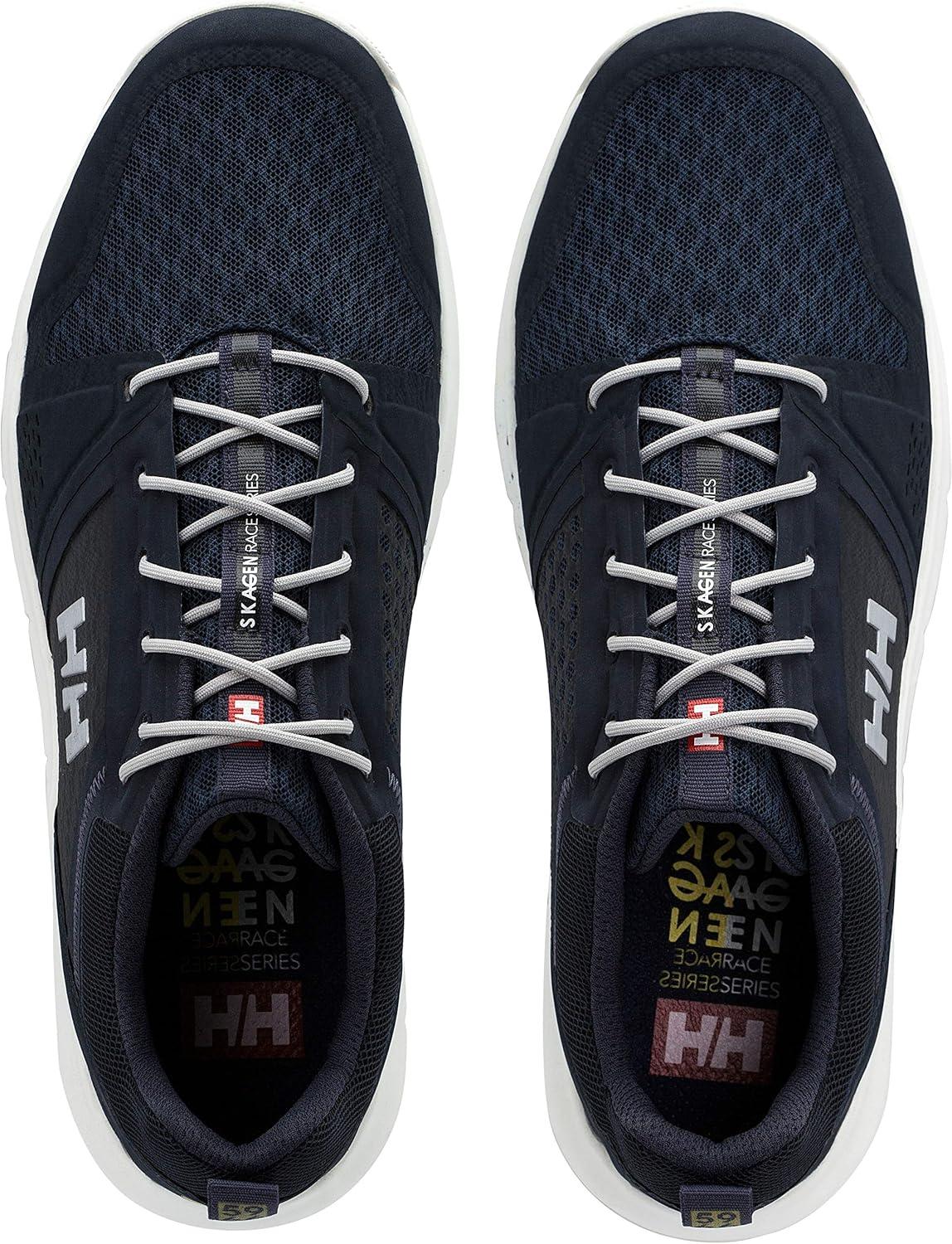 imageHellyHansen F1 Offshore Sailing Sneakers for Men QuickDry Mesh Boat Shoes NonMarking Traction Sailing Footwear597 NavyGraphite BlueOff
