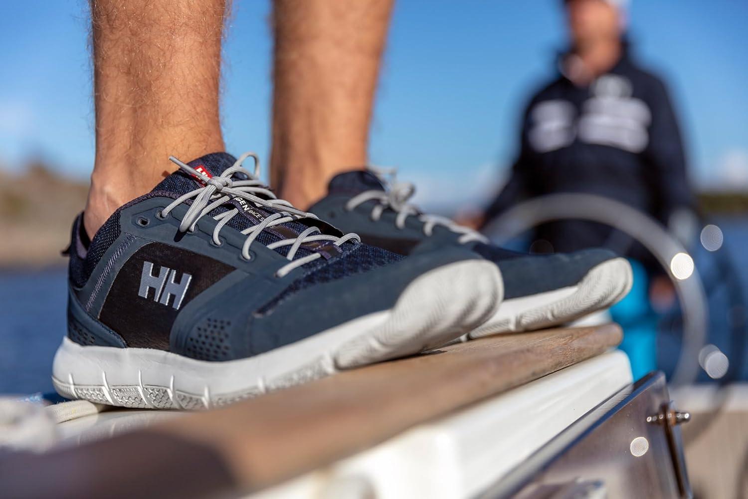 imageHellyHansen F1 Offshore Sailing Sneakers for Men QuickDry Mesh Boat Shoes NonMarking Traction Sailing Footwear597 NavyGraphite BlueOff