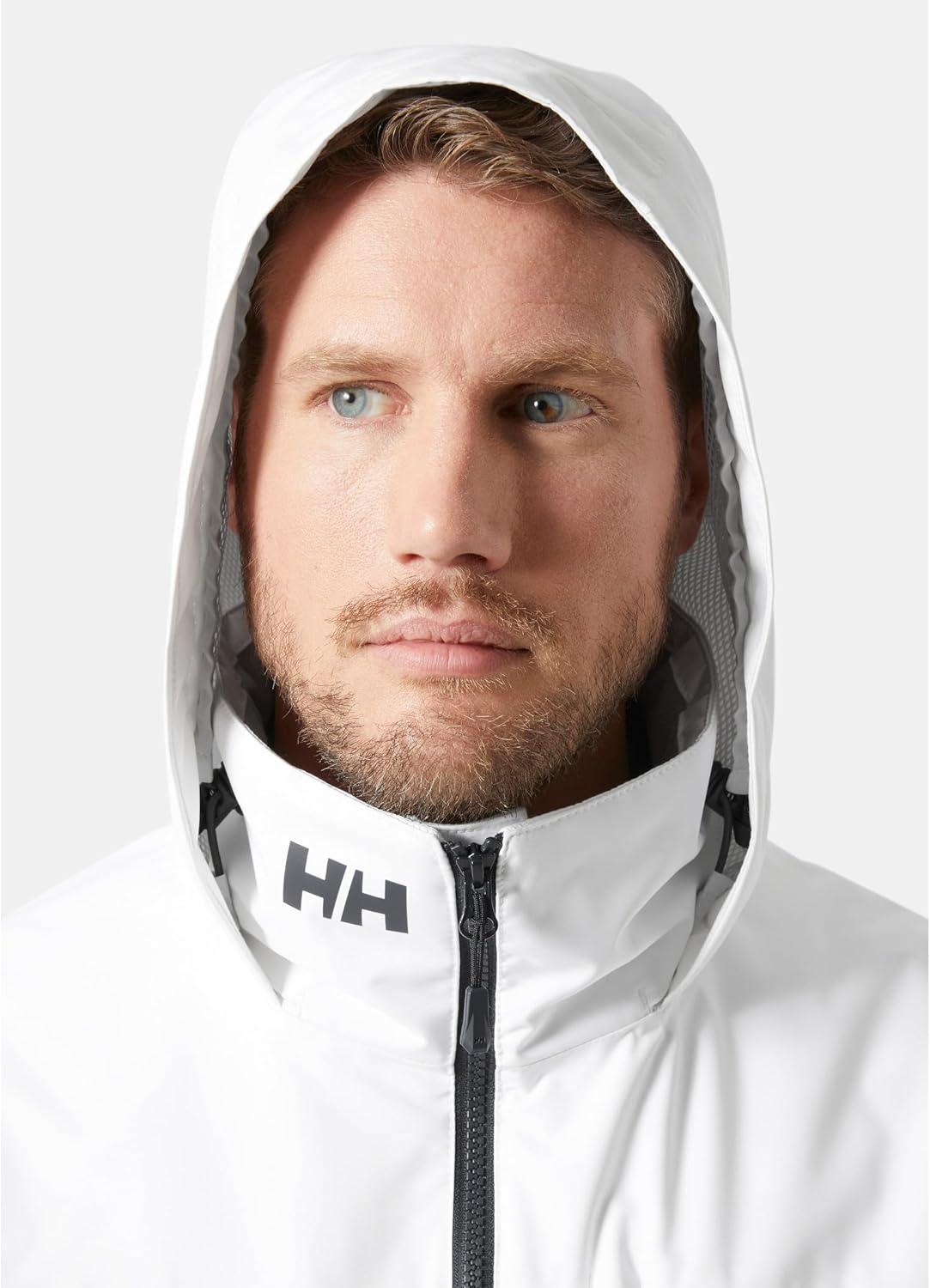 imageHellyHansen Mens Crew Hooded Midlayer Jacket 20001 White