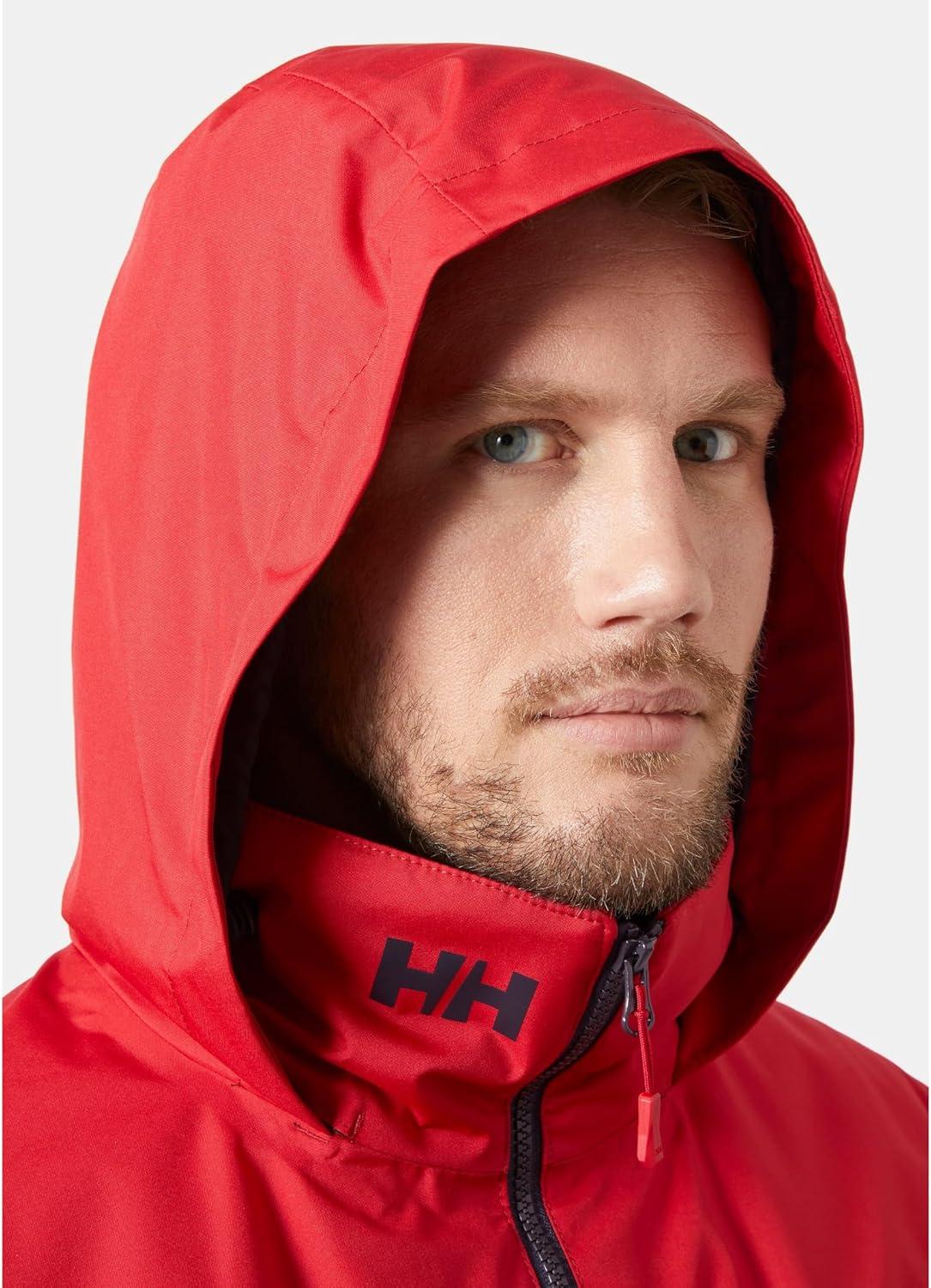 imageHellyHansen Mens Crew Hooded Midlayer Jacket 20162 Red