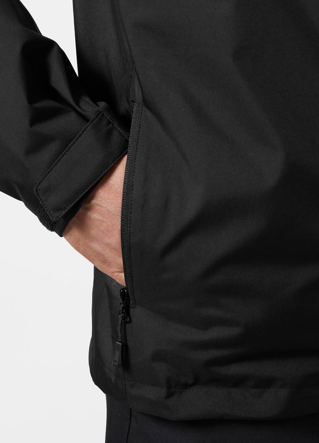imageHellyHansen Mens Crew Hooded Midlayer Jacket 20990 Black