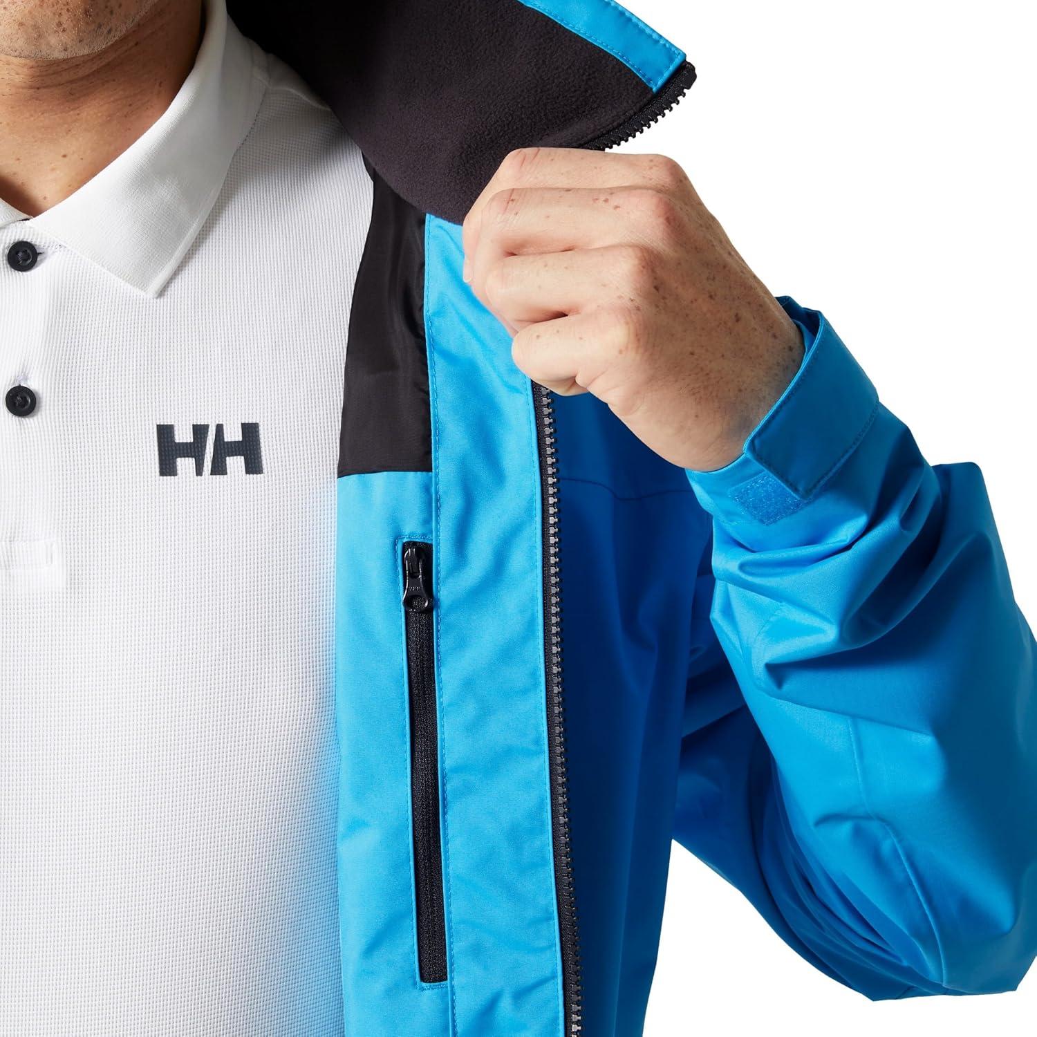 imageHellyHansen Mens Crew Jacket 20645 Cyan