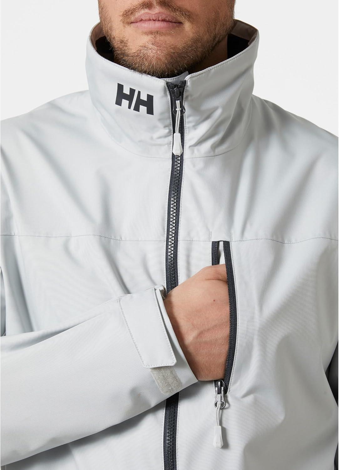 imageHellyHansen Mens Crew Jacket 20853 Grey Fog