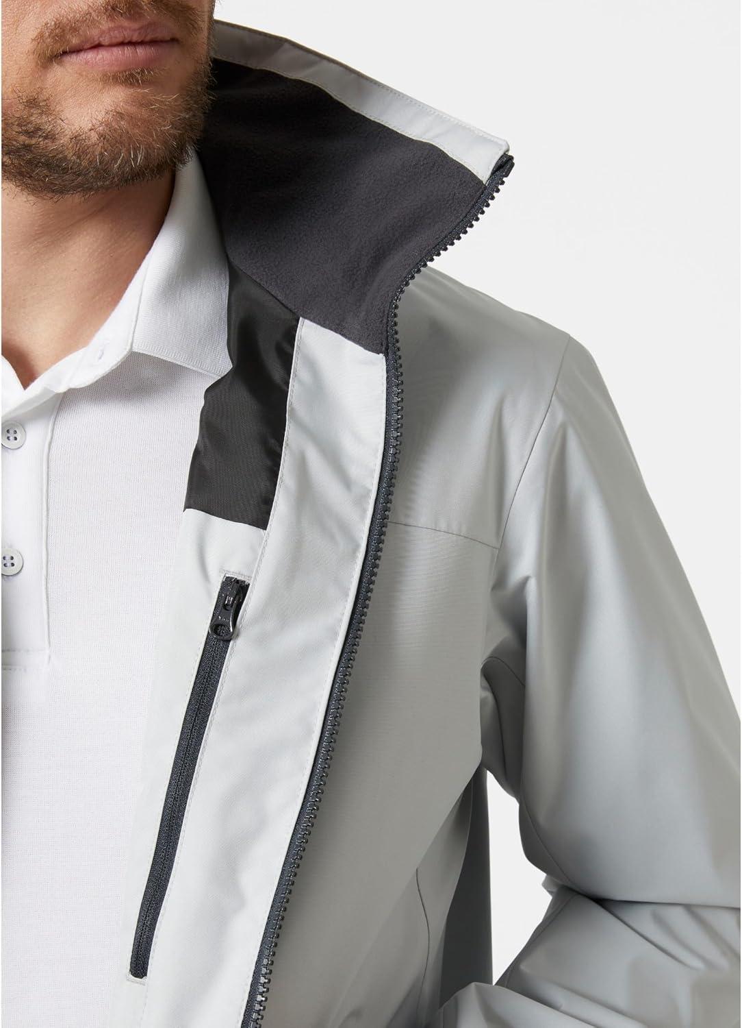 imageHellyHansen Mens Crew Jacket 20853 Grey Fog