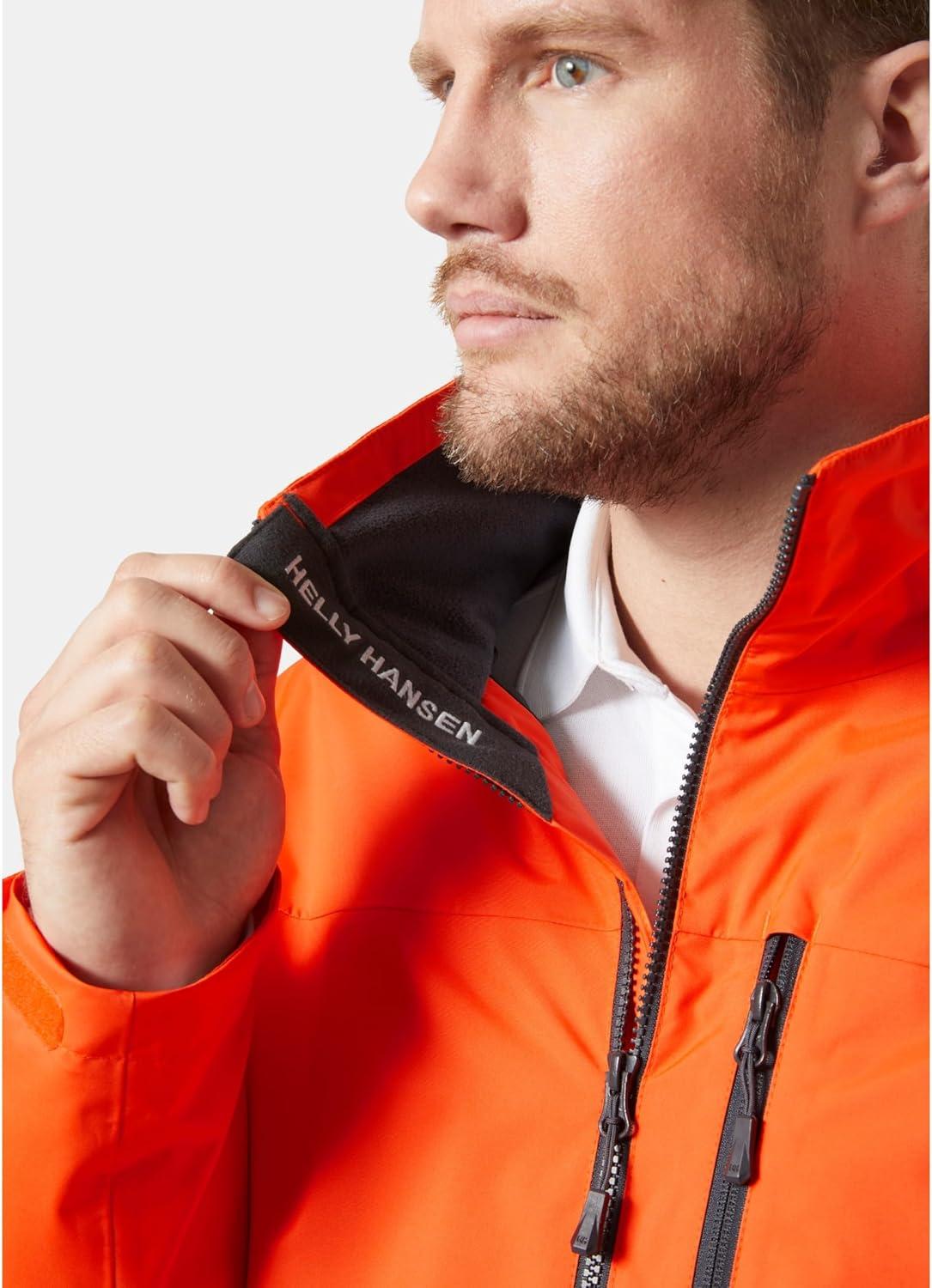imageHellyHansen Mens Crew Midlayer Jacket 20307 Flame