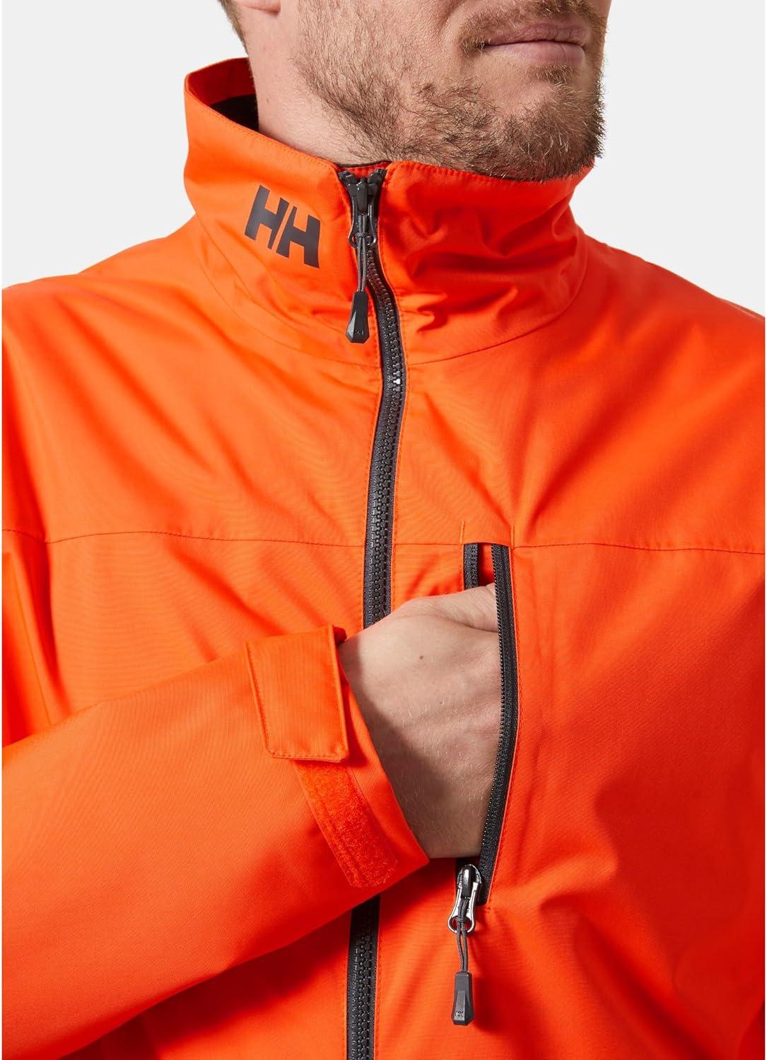 imageHellyHansen Mens Crew Midlayer Jacket 20307 Flame