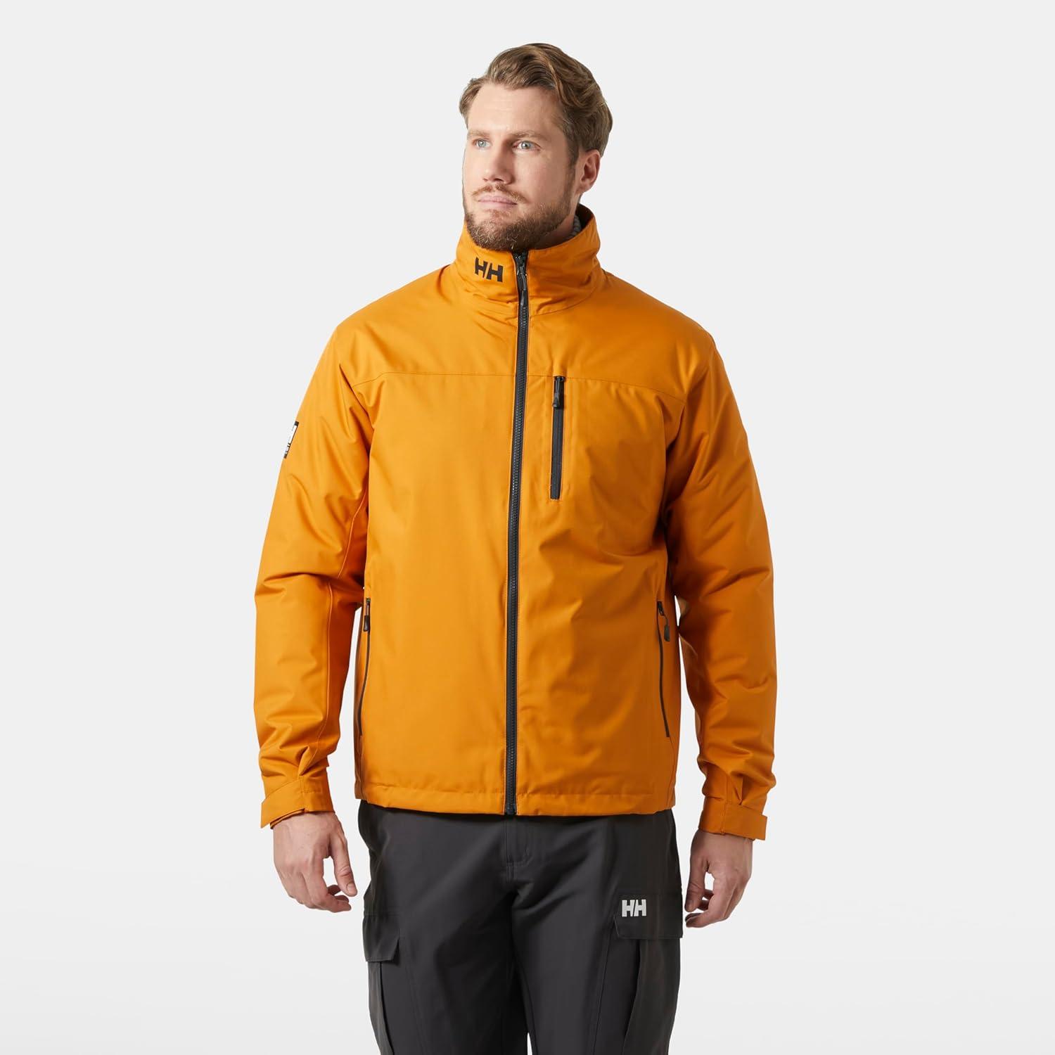 imageHellyHansen Mens Crew Midlayer Jacket 20399 Mustard