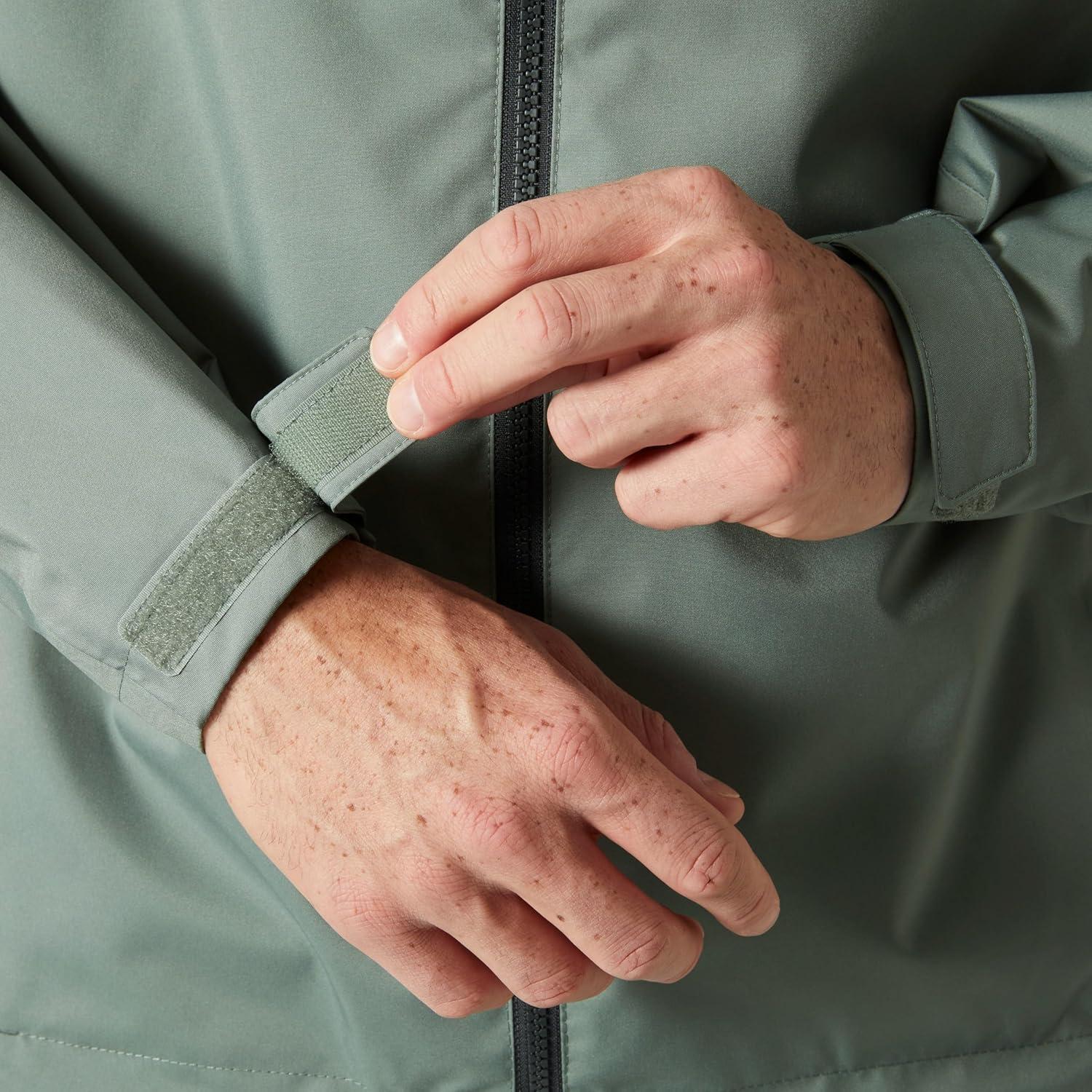 imageHellyHansen Mens Crew Midlayer Jacket 20485 Grey Cactus