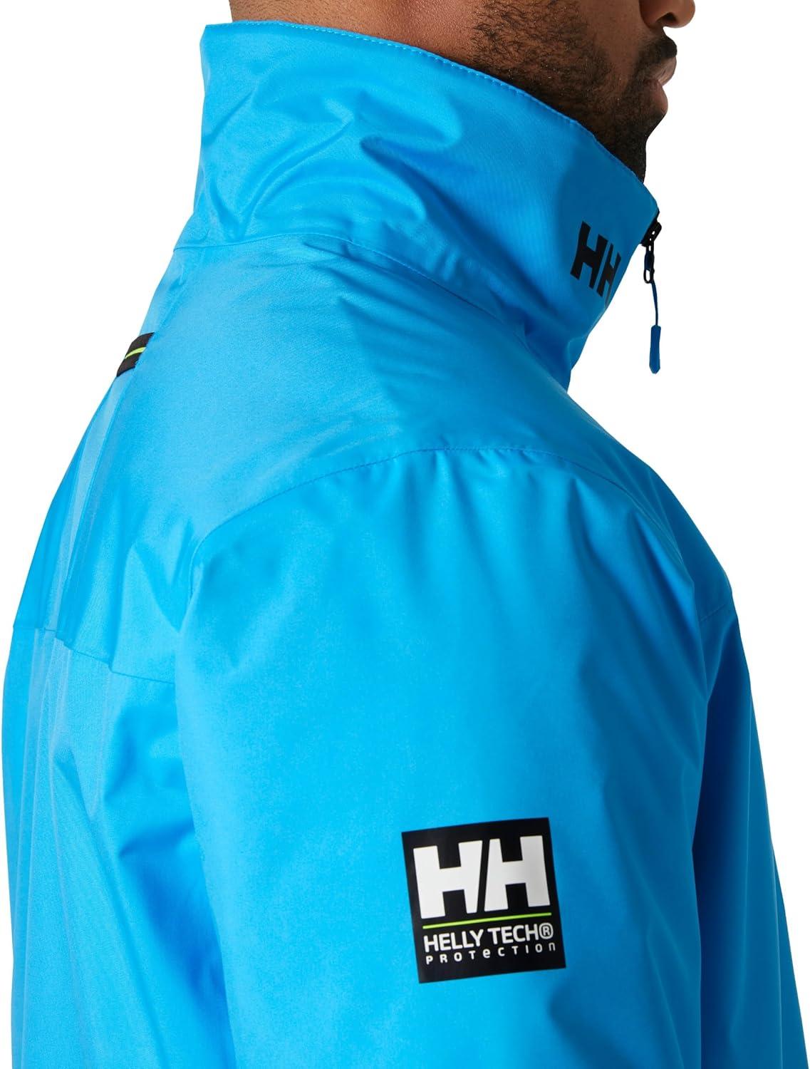 imageHellyHansen Mens Crew Midlayer Jacket 20645 Cyan