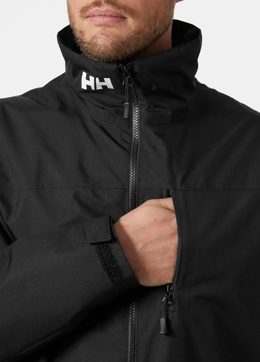 imageHellyHansen Mens Crew Midlayer Jacket 20990 Black