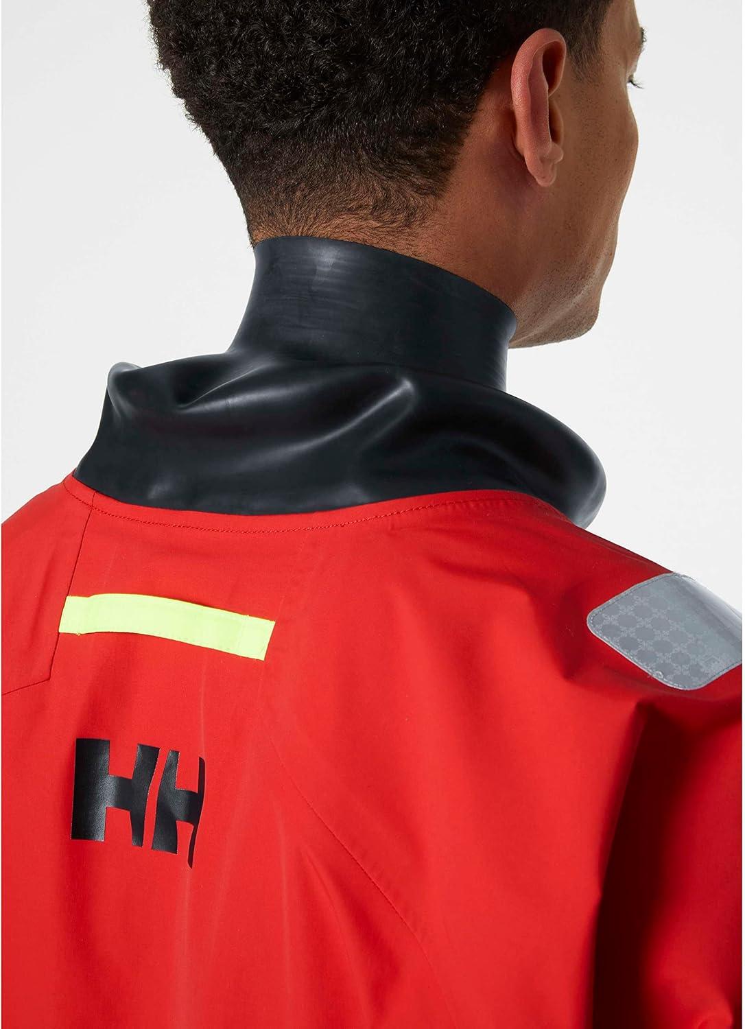 imageHellyHansen Mens gir Race Light Smock 20222 Alert Red