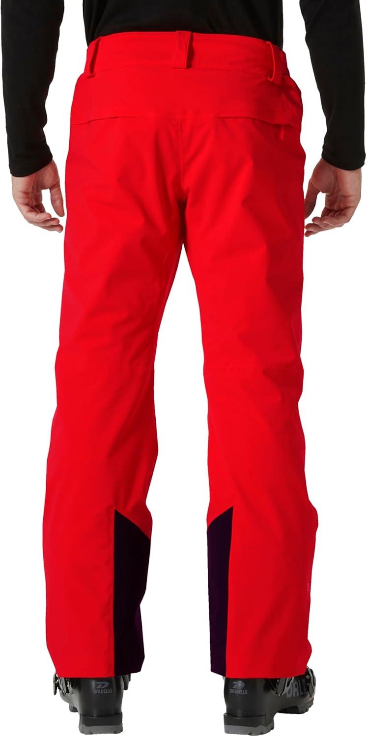 imageHellyHansen Rapid Pant Mens Waterproof SkiingPants Breathable Insulated Adjustable Waist Snow Gaiters163 Red