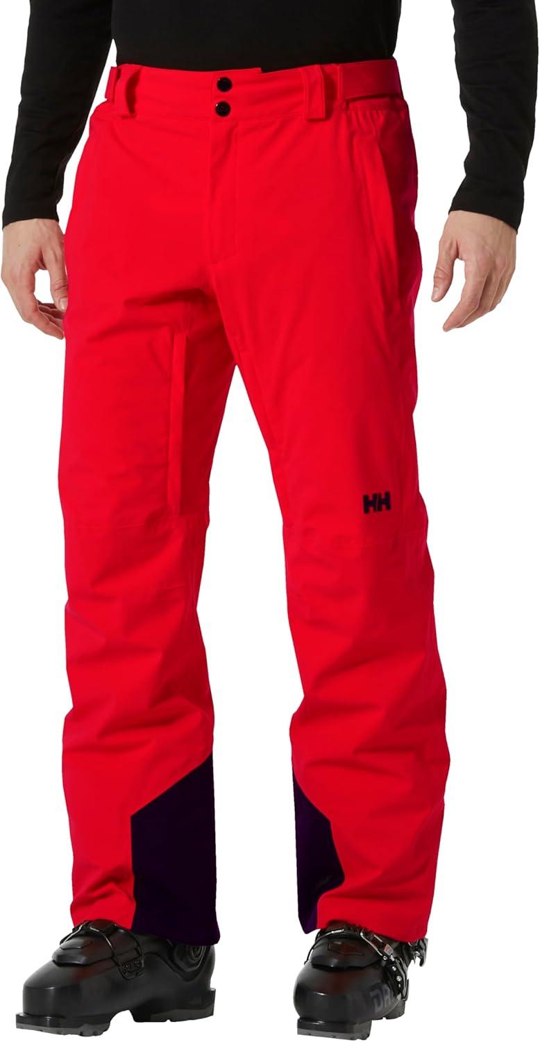 imageHellyHansen Rapid Pant Mens Waterproof SkiingPants Breathable Insulated Adjustable Waist Snow Gaiters163 Red
