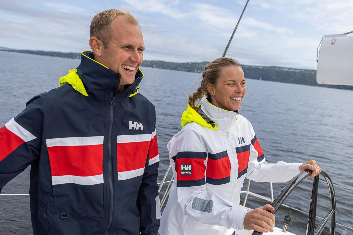 imageHellyHansen Salt Original Jacket for Womens Waterproof Sailing Shell001 White