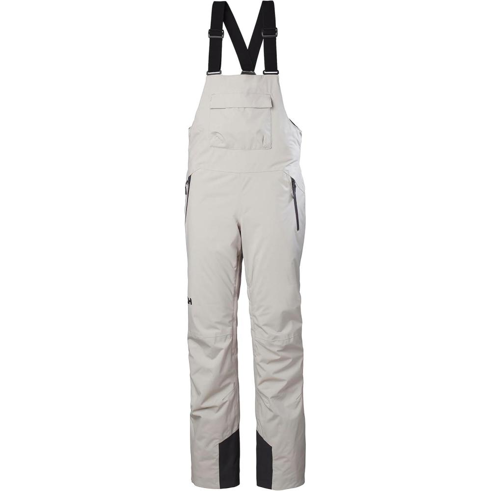 imageHellyHansen Legendary Insulated Bib Pant for Women  Durable Waterproof Breathable Snow Pant for Ski Adventures917 Mellow Grey