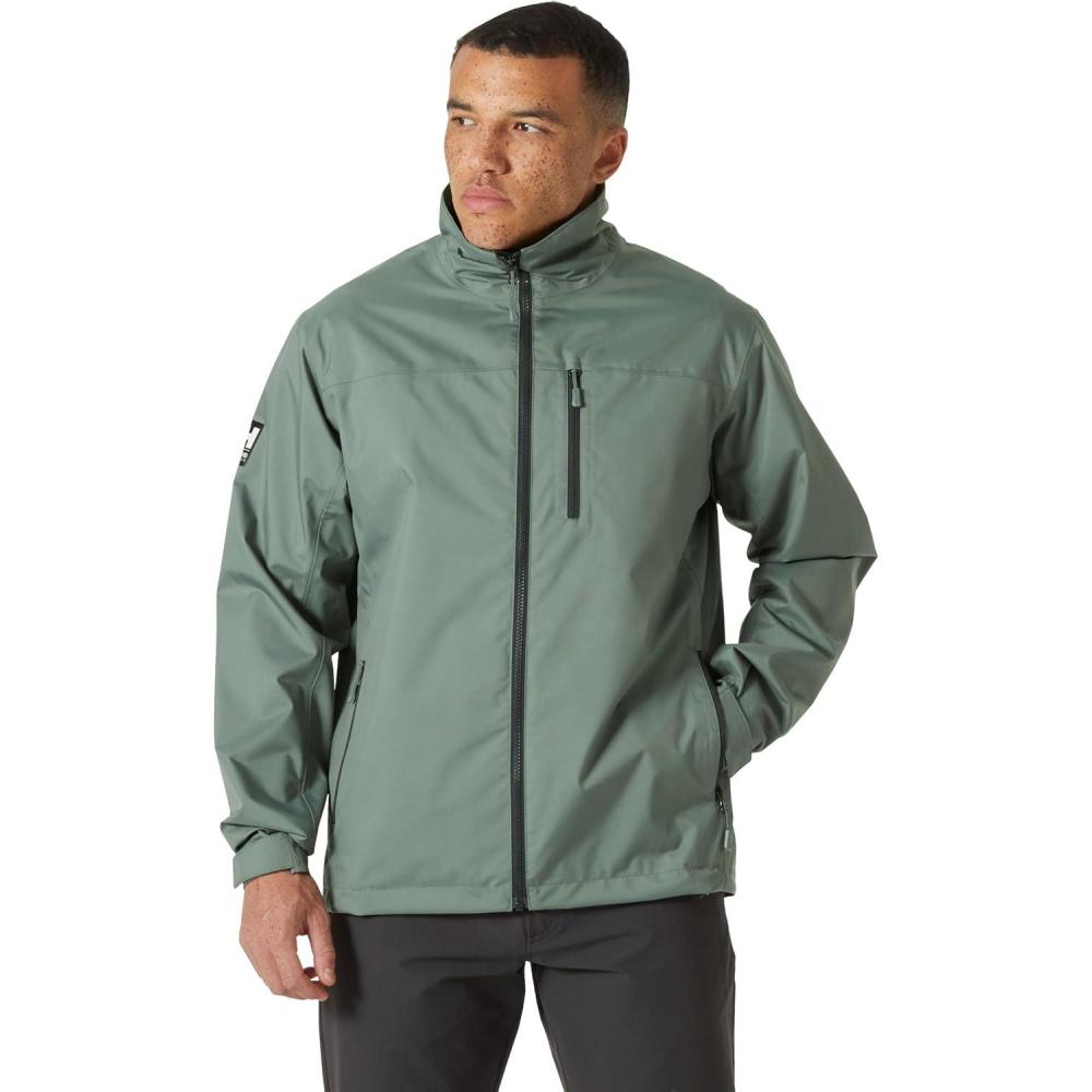 imageHellyHansen Mens Crew Jacket 20485 Grey Cactus