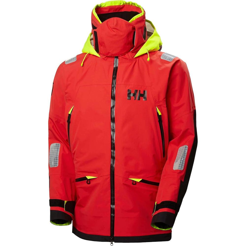 imageHellyHansen Mens gir Race Jacket 20222 Alert Red