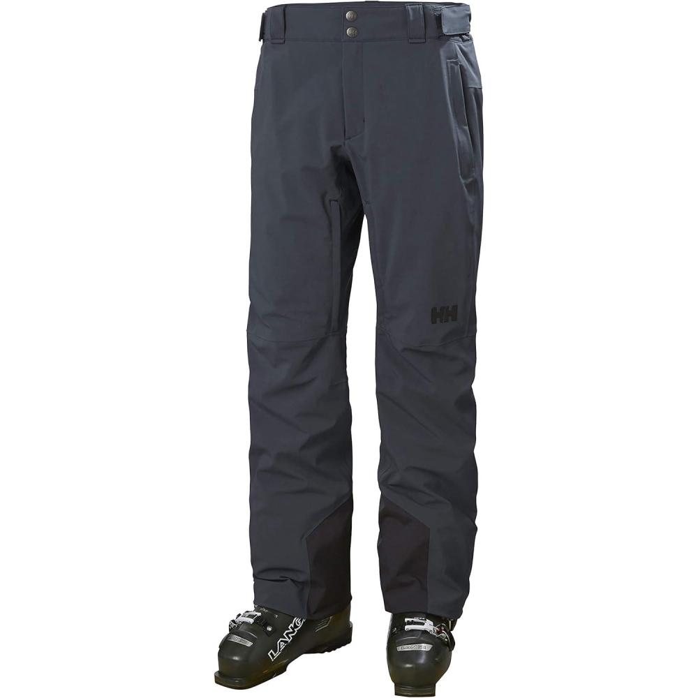 imageHellyHansen Rapid Pant  Mens Waterproof SkiingPants Breathable Insulated Adjustable Waist Snow Gaiters983 Slate