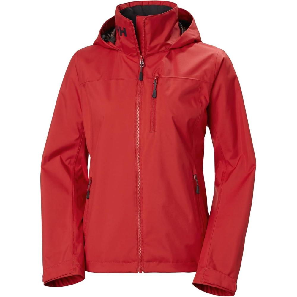 imageHellyHansen Womens Crew Hooded Sailing Jacket 20162 Red