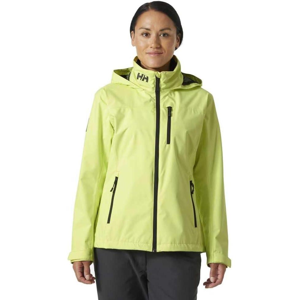 imageHellyHansen Womens Crew Hooded Sailing Jacket 20379 Sunny Lime