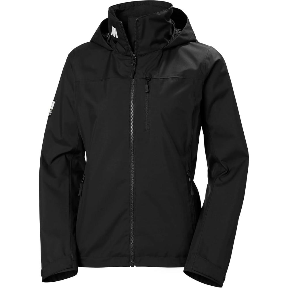 imageHellyHansen Womens Crew Hooded Sailing Jacket 20990 Black