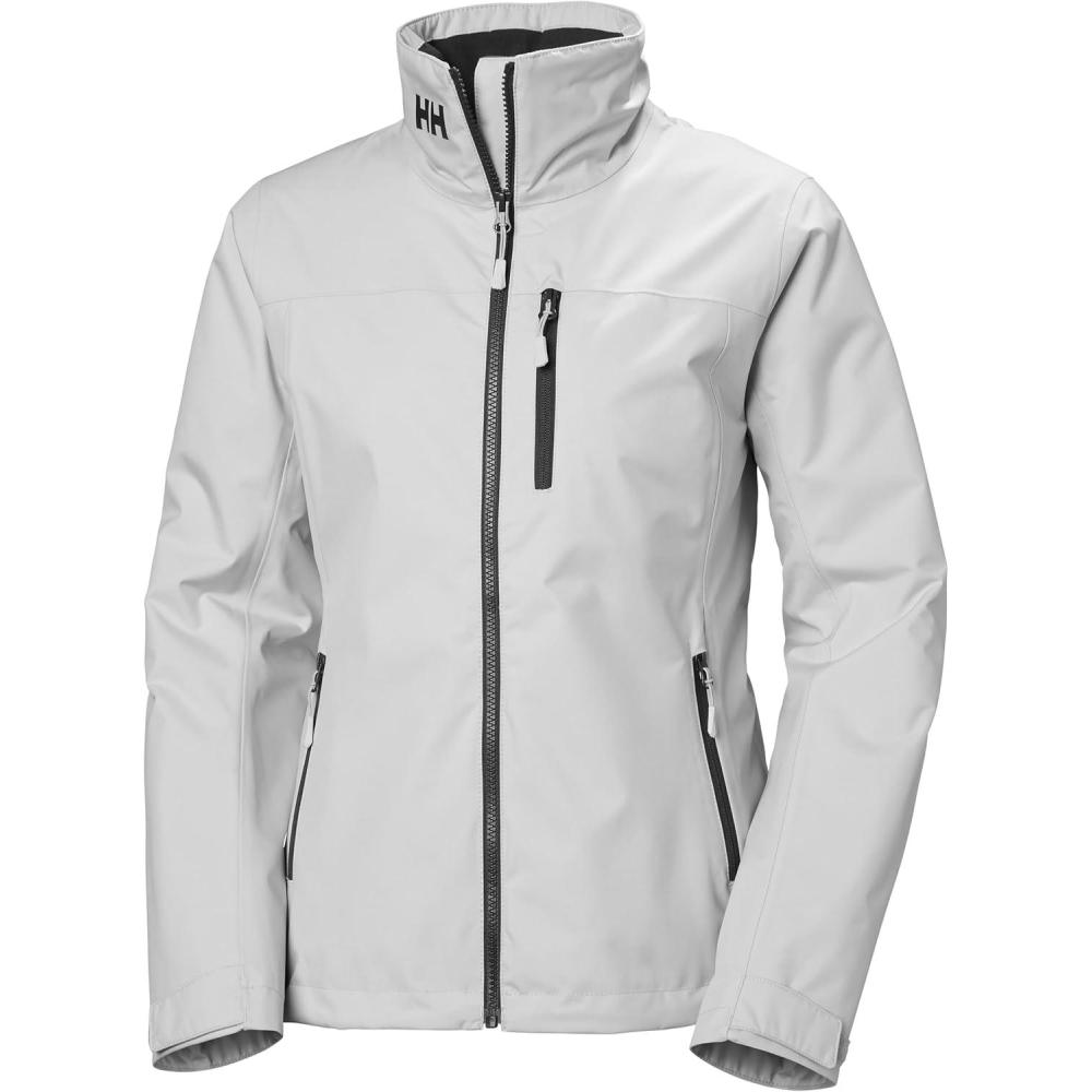 imageHellyHansen womens W Crew Midlayer Jacket 2853 Grey Fog