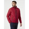 Helly-Hansen Crew Insulator Jacket 2.0 Men Lightweight Warm Sailing Jacket, Water Resistant Windproof Primaloft Insulation(162 Red)