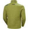 Helly-Hansen Crew Insulator Jacket 2.0 Men Lightweight Warm Sailing Jacket, Water Resistant Windproof Primaloft Insulation(461 Green)