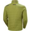 Helly-Hansen Crew Insulator Jacket 2.0 Men Lightweight Warm Sailing Jacket, Water Resistant Windproof Primaloft Insulation(461 Green)