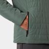 Helly-Hansen Crew Insulator Jacket 2.0 Men Lightweight Warm Sailing Jacket, Water Resistant Windproof Primaloft Insulation(485 Grey Cactus)