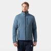 Helly-Hansen Crew Insulator Jacket 2.0 Men Lightweight Warm Sailing Jacket, Water Resistant Windproof Primaloft Insulation(601 Washed Navy)