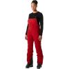 Helly-Hansen Legendary Insulated Bib Pant for Women – Durable, Waterproof, Breathable Snow Pant for Ski Adventures(162 Red)