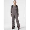 Helly-Hansen Legendary Insulated Bib Pant for Women – Durable, Waterproof, Breathable Snow Pant for Ski Adventures(656 Sparrow Grey)