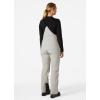 Helly-Hansen Legendary Insulated Bib Pant for Women – Durable, Waterproof, Breathable Snow Pant for Ski Adventures(917 Mellow Grey)