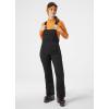 Helly-Hansen Legendary Insulated Bib Pant for Women – Durable, Waterproof, Breathable Snow Pant for Ski Adventures(990 Black)