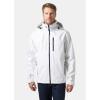 Helly-Hansen Mens Crew Hooded Waterproof Sailing Jacket(001 White)
