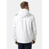 Helly-Hansen Mens Crew Hooded Waterproof Sailing Jacket(001 White)