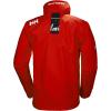 Helly-Hansen Mens Crew Hooded Waterproof Sailing Jacket(147 Cherry Tomato)