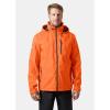 Helly-Hansen Mens Crew Hooded Waterproof Sailing Jacket(307 Flame)