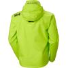 Helly-Hansen Mens Crew Hooded Waterproof Sailing Jacket(402 Azid Lime)