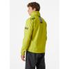 Helly-Hansen Mens Crew Hooded Waterproof Sailing Jacket(452 Bright Moss)