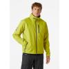 Helly-Hansen Mens Crew Hooded Waterproof Sailing Jacket(452 Bright Moss)