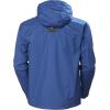 Helly-Hansen Mens Crew Hooded Waterproof Sailing Jacket(606 Deep Fjord)