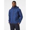Helly-Hansen Mens Crew Hooded Waterproof Sailing Jacket(Cobalt (543)  Navy (2.0))